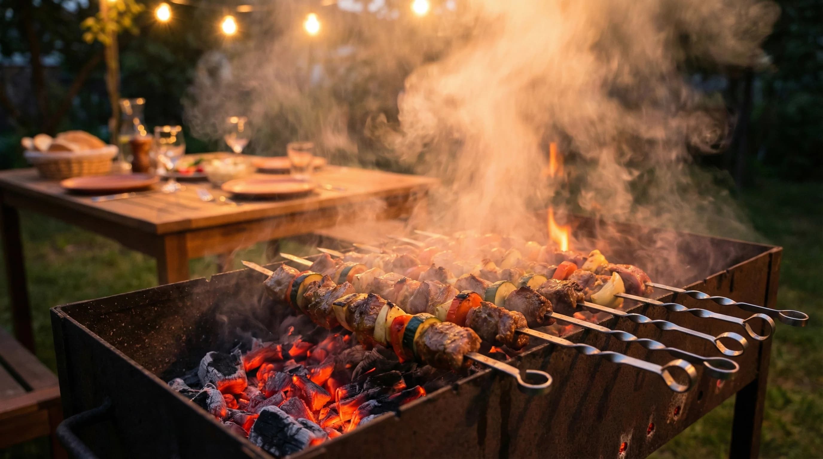 Зона барбекю